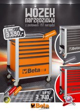 Profesjonalny wózek warsztatowy z zestawem narzędzi 197 szt. 2400S7/POL4