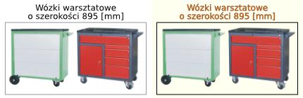 wózki warsztatowe o szerokości 895 [mm]